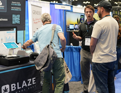 Blaze Exhibit Booth, NY 2022